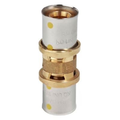 Raccordo diritto a pressare multipinza 32X32/3 GAS RM102Y211 - Giacomini