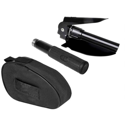 Folding shovel 770426 Pala pieghevole con rastrello, con sega dentata, con custodia - Proplus