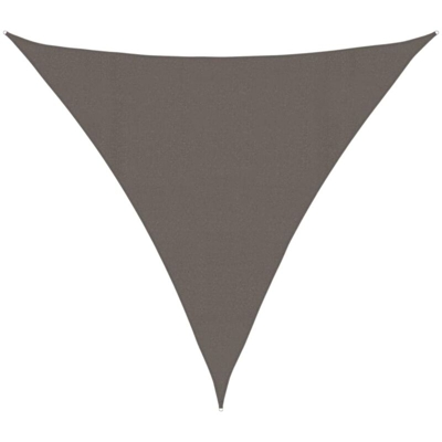 Vela Parasole 160 g/m² Antracite 4,5x4,5x4,5 m in HDPE - Antracite - Vidaxl
