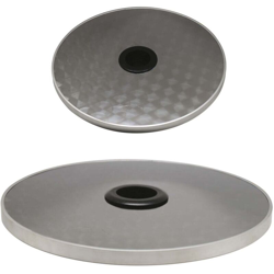 Fraschetti - Mensola 400xH20 mm appoggio per termopatio con palo d.56 mm fungo gas INOX STUFA FUNGO en oferta
