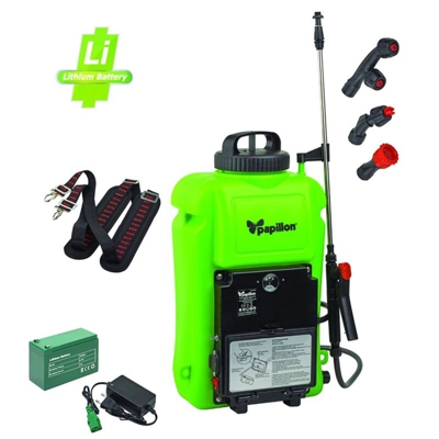 Pompa Spalla 12Lt A Batteria 12V Papillon