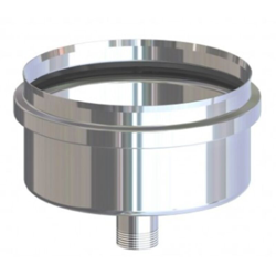 Generico - SCARICO COND.INOX AISI 304 X PELLET CM.8F en oferta