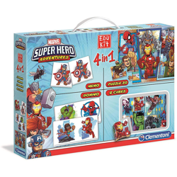 MARVEL 18070 EDUKIT 4IN1 SUPERHERO - Clementoni en oferta