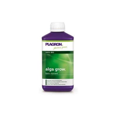 Plagron ALGA GROW NPK 4-2-4 Fertilizzante Crescita base di Alghe 500 ML