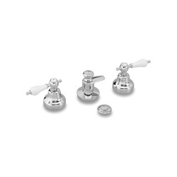 Gruppo per bidet con doccia e scarico serie vittoriana retro - GS en oferta