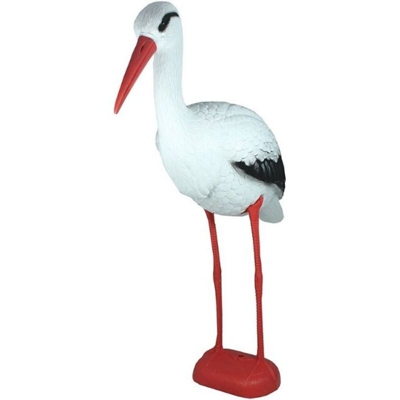 decorazione animale cicogna cm 78 - Verdemax