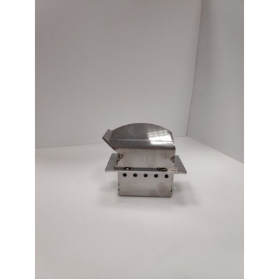 Braciere Stufa 7,5 kw Slim in Acciaio