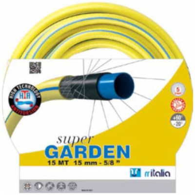 TUBO PER IRRIGAZIONE SUPER GARDEN - 15 METRI - DIAMETRO TUBO 15 mm - RR ITALIA PROFESSIONAL