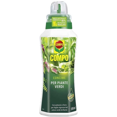Concime per Piante Verdi Flacone 0,5 lt - Compo
