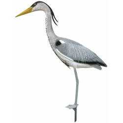 Ubbink Decorazione Animale Airone 84 cm - Grigio precio