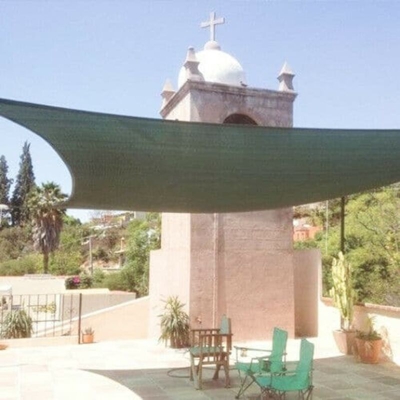 TENDA A VELA QUADRATO DA SOLE OMBREGGIANTE TELO PARASOLE GIARDINO 3x3 mt 414