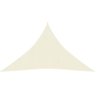 Vela Parasole 160 g/m2 Crema 4x4x5,8 m in HDPE - crema - Youthup