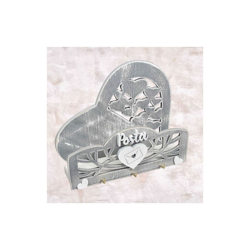 Porta posta LOVE lavorazione artigianale vari colori precio