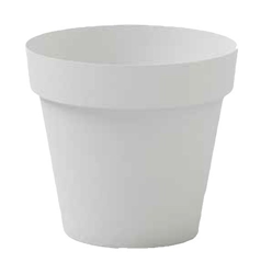 Vaso Cleo Rotondo | Bianco - 50 cm en oferta