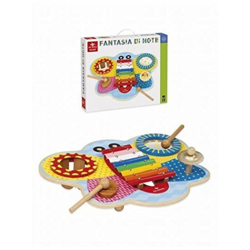 Lgvshopping - Gioco Da Tavolo Fantasie Di Note Gioco In Legno Con Xilofono Batteria Musicale características
