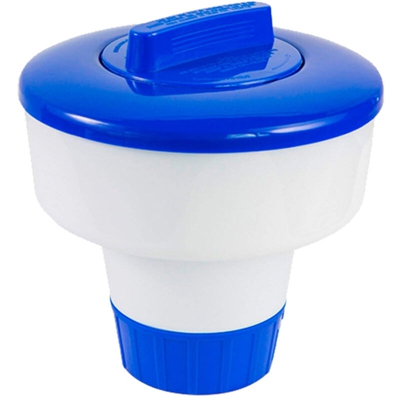 Asupermall - Erogatore galleggiante di grandi dimensioni Dispenser di cloro per piscina con tazza galleggiante per piscina, spa, vasca idromassaggio
