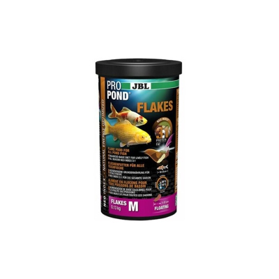 Pond FLAKES mangime in fiocchi per pesci da laghetto confezione da 1 litro /130 g - JBL