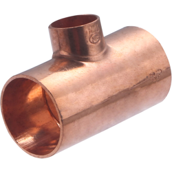 Raccordo a T in rame a saldare, femmina, ridotto, ø28-16-28 - Noyon&thiebault características