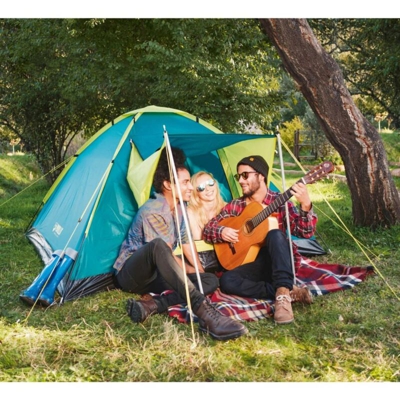 Pavillo Tenda Cool Ground 3 Blu e Giallo - Multicolore