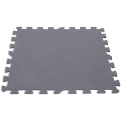 Intex Protezione Pavimento Morbida ad Incastro 8 pz 50x50x0,5 cm 1,9m² - Grigio precio