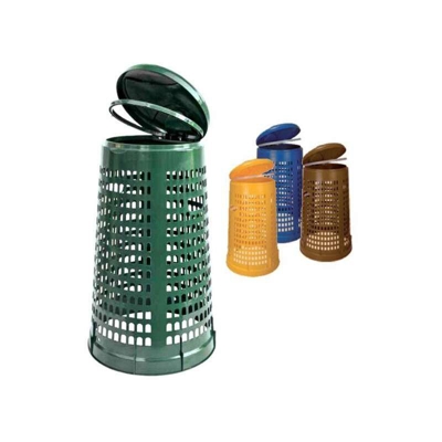 Trespolo con Coperchio Marrone