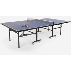 Tavolo ping pong 274x152,5cm professionale pieghevole con tendirete racchette palline Booster en oferta
