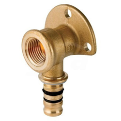 Mepla Gomito Flangiato Lungo 16 x 1/2 pollice | 611.296.00.5 - Geberit precio