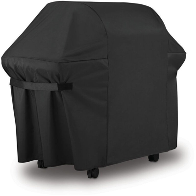 Copri barbecue nero impermeabile impermeabile anti-ultravioletto 153X72X112CM