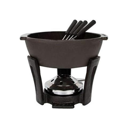 853549 Servizio Fonduta In Ghisa Party 09 L Nero precio