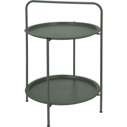 Pro Garden - ProGarden Tavolo Rotondo 50x66 cm Verde Opaco - Verde características