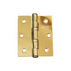 Dck Group - Cerniera Per Porta A Libro Acciaio Ottonato 76X76Mm 3X3' Con Cuscinetto A Sfera en oferta