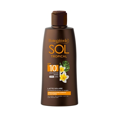 SOL Tropical - Latte solare - protezione bassa SPF10