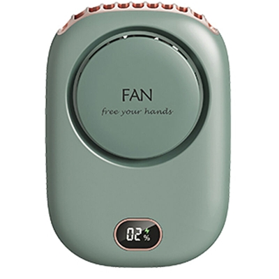 Ventilatore per collana Mini Ventilatori indossabili Ventilatore per archetto da collo USB Ricaricabile Silenzioso Ventilatore a mano libera a 3