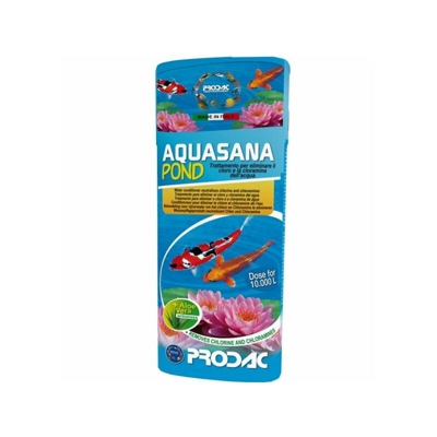 Biocondizionatore Elimina Cloro Laghetto Carpe Koi Pesci Rossi 500Ml Per 10000Lt