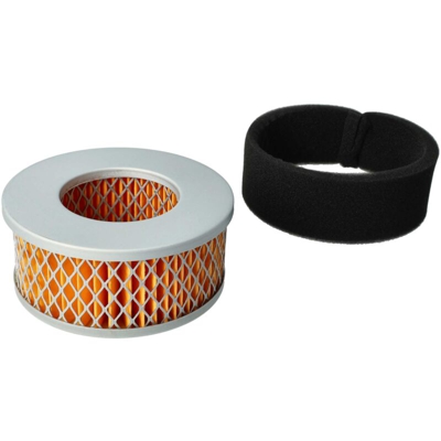 vhbw set di filtri (1x filtro dell'aria, 1x pre-filtro) compatibile con Yanmar L40, L48, L60, L70 motore per trattorino tagliaerba