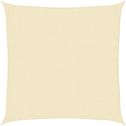 Parasole a Vela HDPE Quadrata 2x2 m Crema - crema - Vidaxl en oferta
