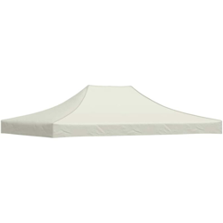 Tetto per Tendone per Feste 4x3 m Crema 270 g/m² - crema - Vidaxl características