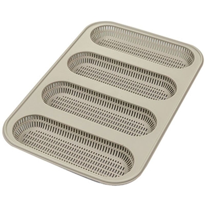 Stampo 4 Mini Baguette Bread in Silicone - Silikomart