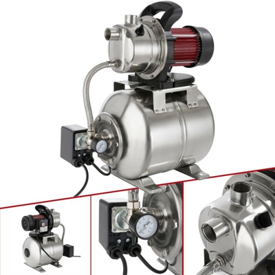 AREBOS Pompa d'approvvigionamento d'acqua Domestico 1200 Watt 3800 L/Ora