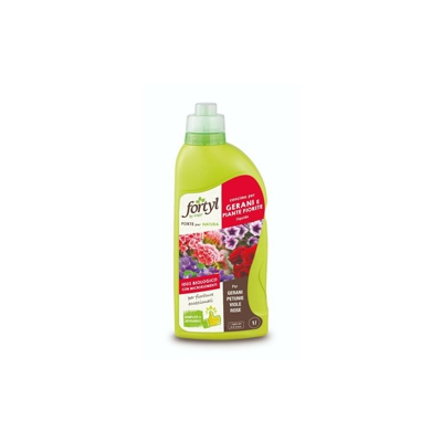 Copyr concime liquido GERANEI ROSE PETUNIE VIOLE fortyl 1 lt PIANTE FIORITE BIO
