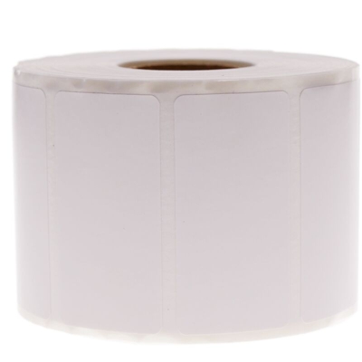 BeMatik - Rotoli bobina 1100 etichettes adesive per stampante termica diretta 50.8x25.4mm