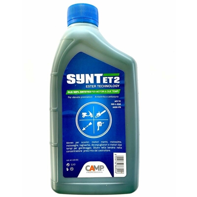 Camp Synt 1131 Olio Sintetico Per Motori A Due Tempi Per Giardinaggio 1 L