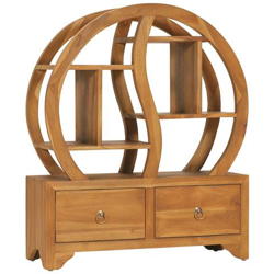 Armadietto Con Mensola Yin Yang 68x26x83 Cm In Legno Di Teak características