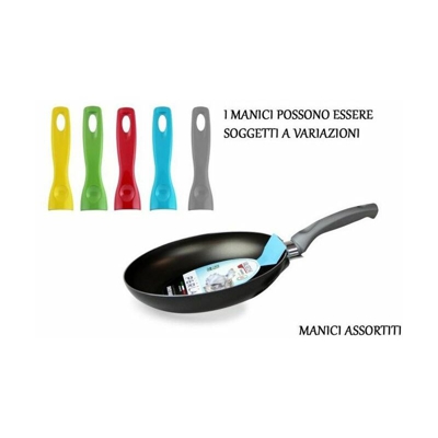 Casalinghi Perla Padella 24cm Manico Argento - Valsecchi