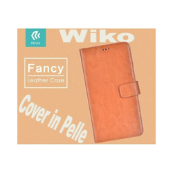custodia a libro in pelle per rainbow lite 4g wiko marrone lif defan336m precio