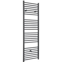 Hudson Reed Artle Scaldasalviette Elettrico Piatto di Design Verticale - Termoarredo Bagno a Scaletta Moderno - Acciaio Antracite - 1000W - 1800 x características
