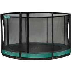 Etan - SOLO TRAMPOLINO Tappeto elastico interrato rotondo 366cm - verde. Con rete extra forte e bordo con doppia imbottitura precio