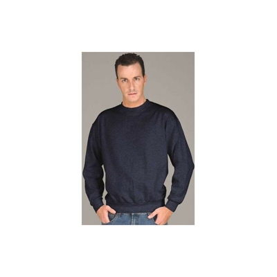 Felpa Girocollo Blu Marino Sud800Am-Xl