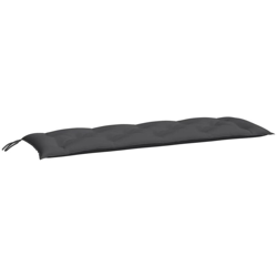 vidaXL Cuscino per Panca da Giardino Antracite 150x50x7 cm in Tessuto - Antracite precio