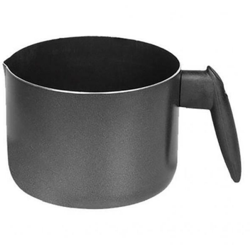 BOLLILATTE UN MANICO 'BLACK LINE' Ø cm. 12 - h.10 - capacità 1 lt. en oferta